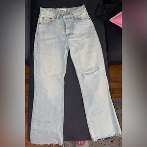 Zara cropped jeans